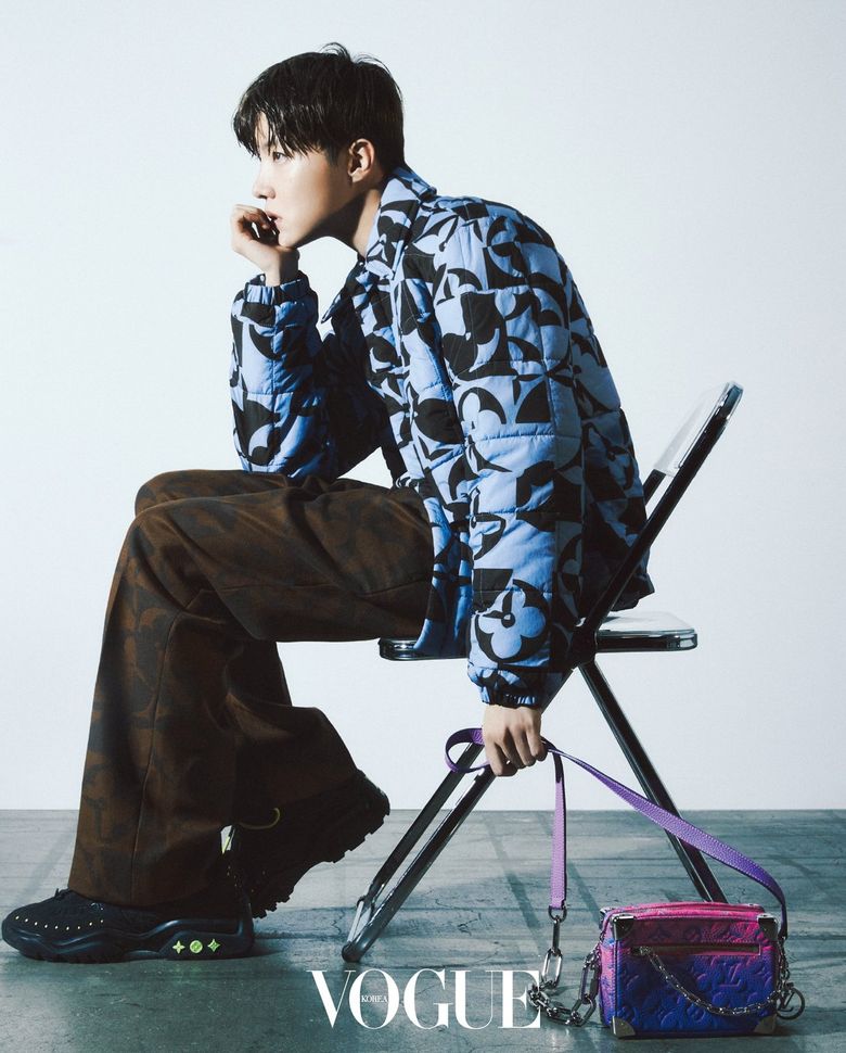 J-Hope (BTS) For VOGUE Korea Magazine January Cover Issue