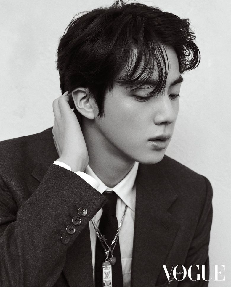 Jin (BTS) For VOGUE Korea Magazine January Cover Issue