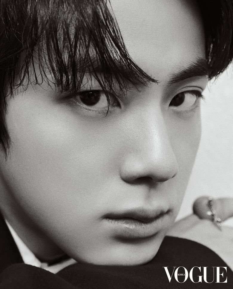 Jin (BTS) For VOGUE Korea Magazine January Cover Issue