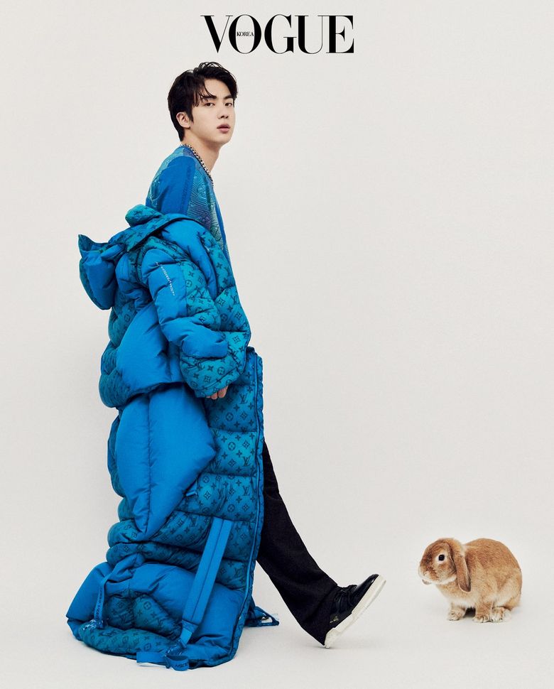 Jin (BTS) For VOGUE Korea Magazine January Cover Issue