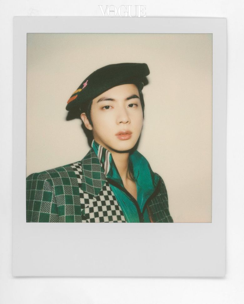 Jin (BTS) For VOGUE Korea Magazine January Cover Issue