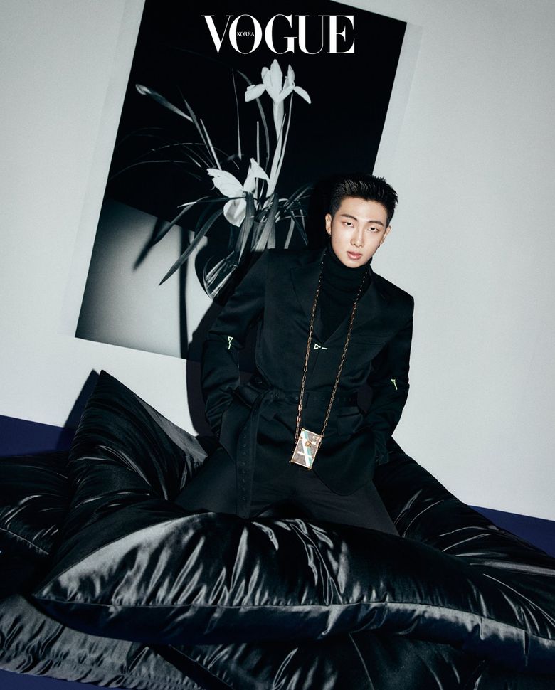 RM (BTS) For VOGUE Korea Magazine January Cover Issue