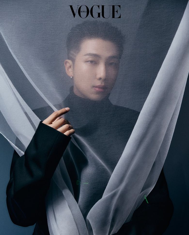 RM (BTS) For VOGUE Korea Magazine January Cover Issue