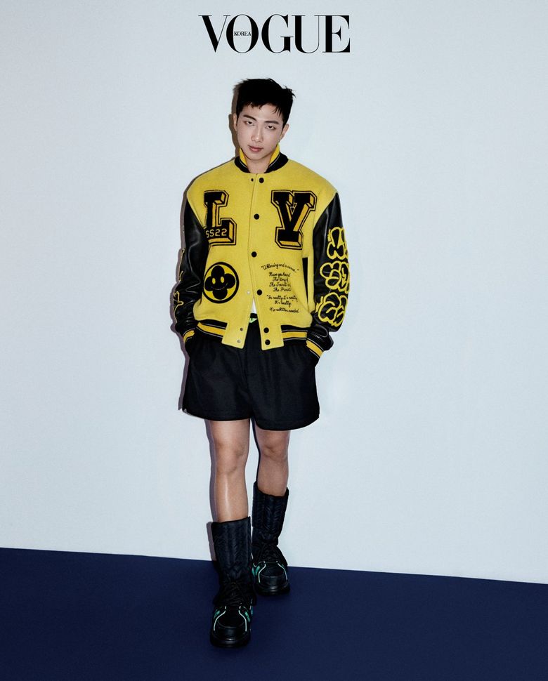 RM (BTS) For VOGUE Korea Magazine January Cover Issue