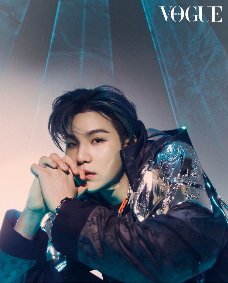 Suga (BTS) For VOGUE Korea Magazine January Cover Issue