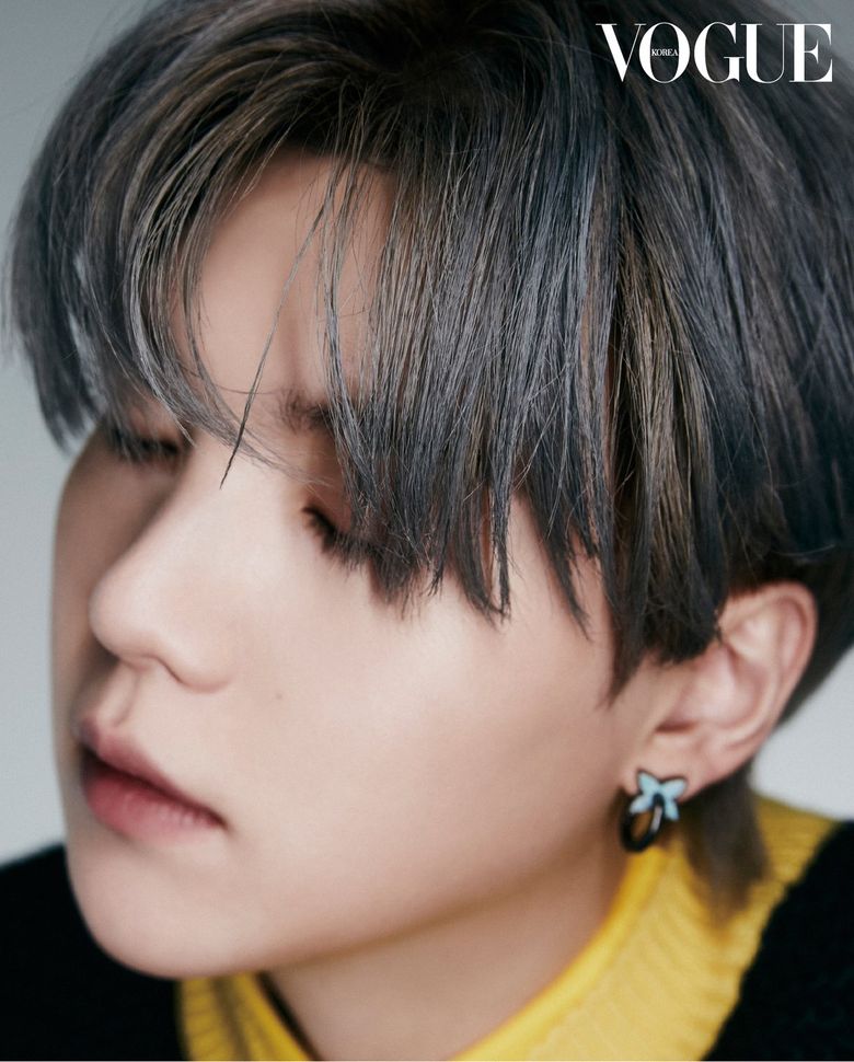 Suga (BTS) For VOGUE Korea Magazine January Cover Issue