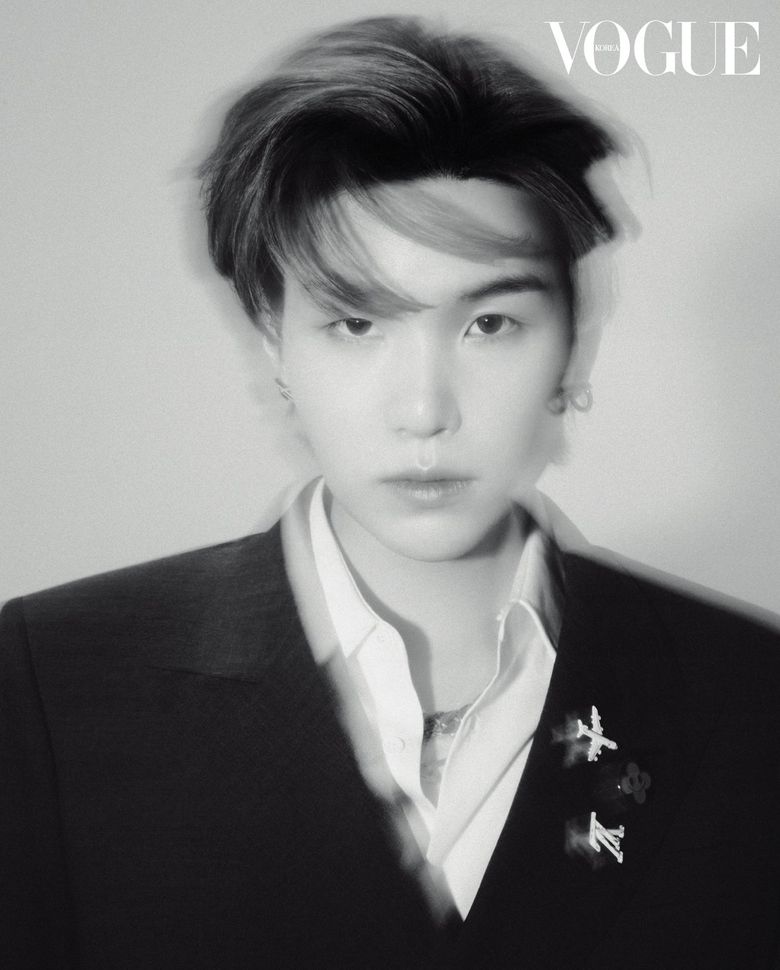 Suga (BTS) For VOGUE Korea Magazine January Cover Issue