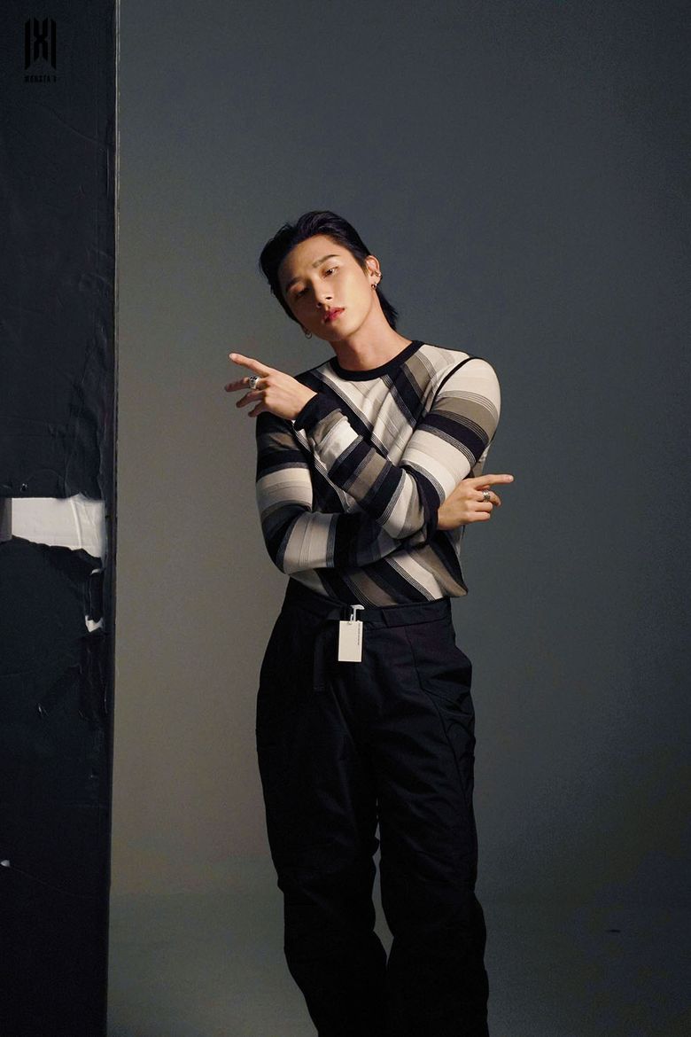 MONSTA X' I.M For SINGLES Magazine July Issue Behind-the-Scene