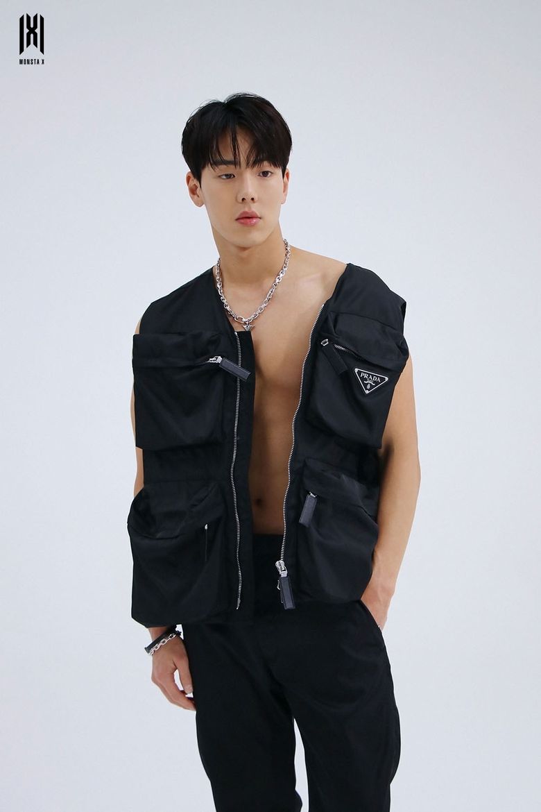 MONSTA X' ShowNu For Prada S/S 22 Men's Show Behind-the-Scene