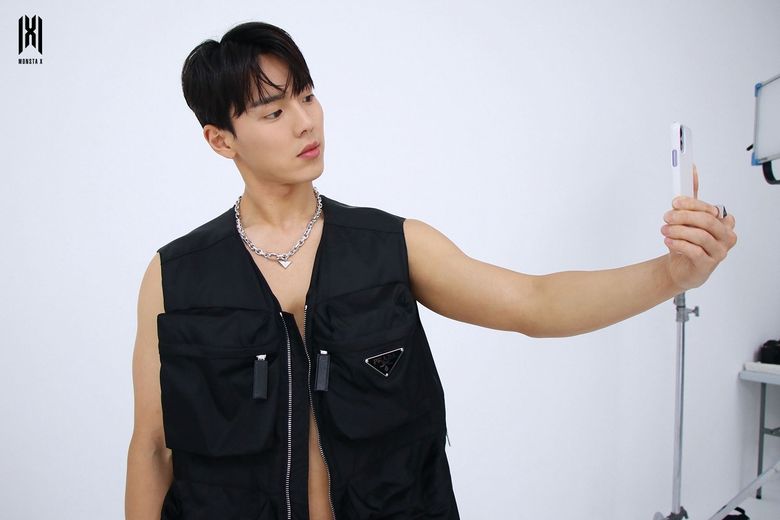 MONSTA X' ShowNu For Prada S/S 22 Men's Show Behind-the-Scene