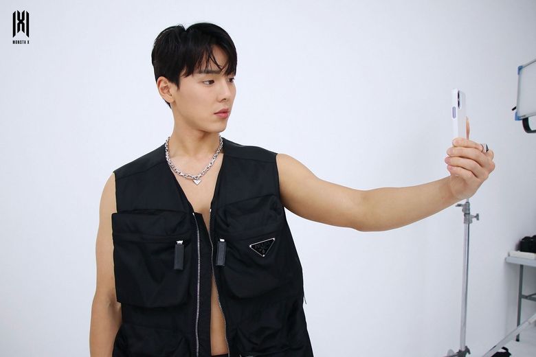 MONSTA X' ShowNu For Prada S/S 22 Men's Show Behind-the-Scene