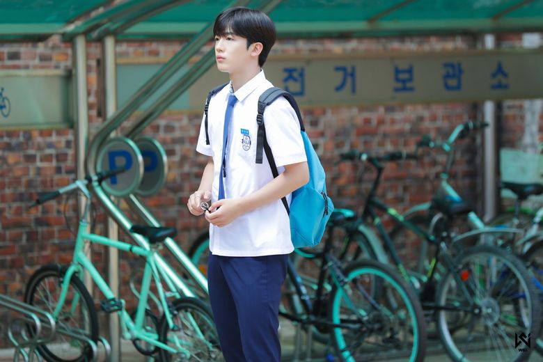 WEi's Kim YoHan, Drama "School 2021" Set Behind-the-Scene - Part 1