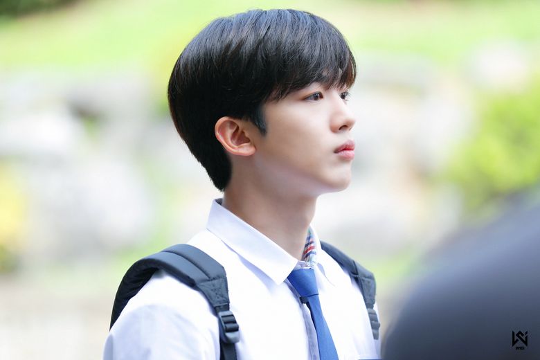 WEi's Kim YoHan, Drama "School 2021" Set Behind-the-Scene - Part 1