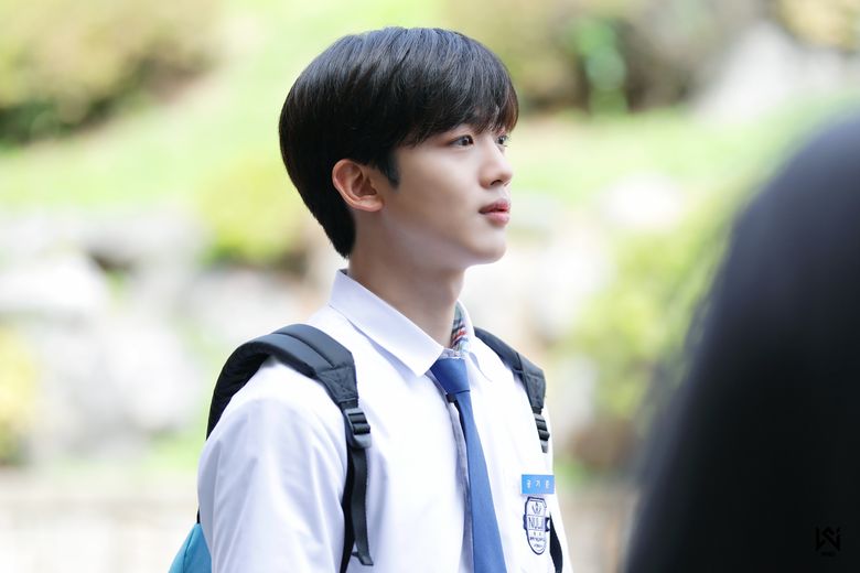 WEi's Kim YoHan, Drama "School 2021" Set Behind-the-Scene - Part 1