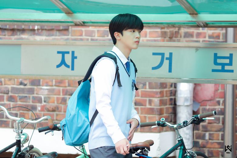 WEi's Kim YoHan, Drama "School 2021" Set Behind-the-Scene - Part 2