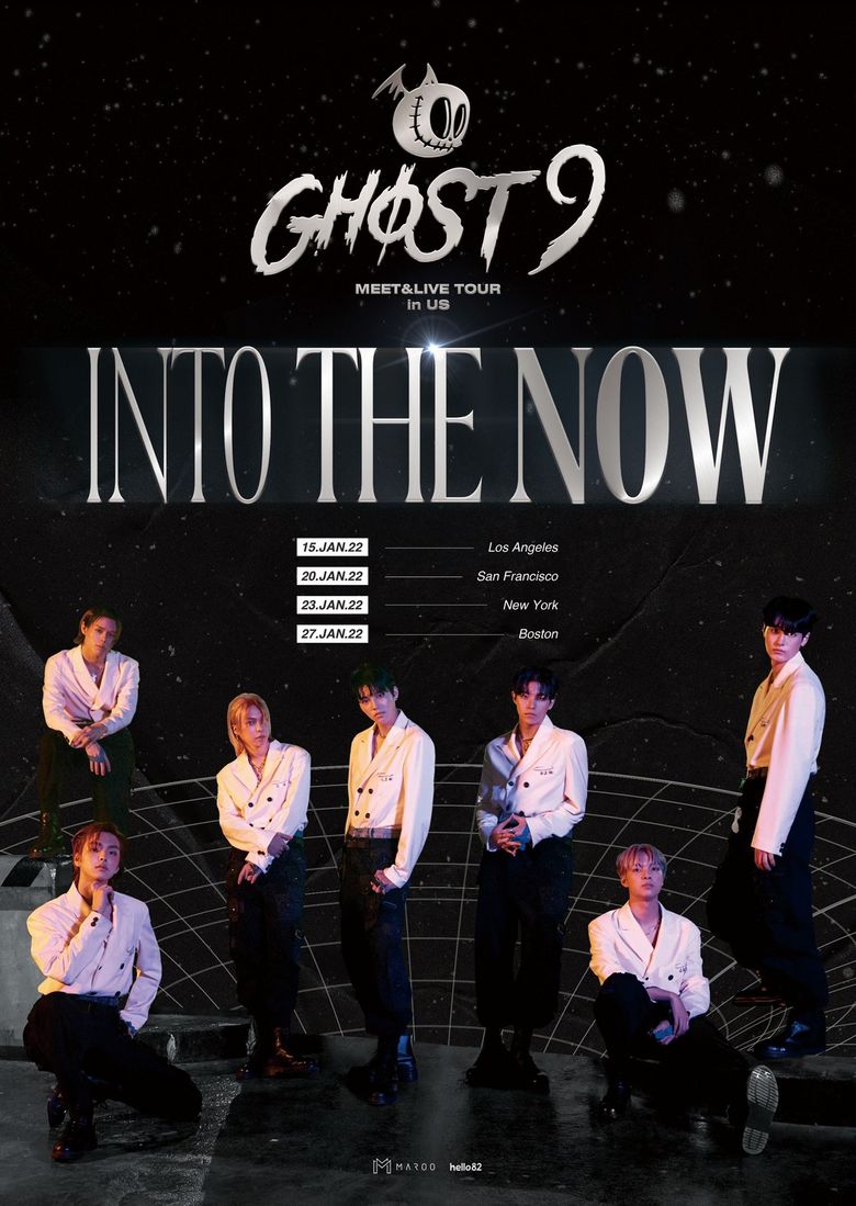 GHOST9  INTO THE NOW  MEET LIVE TOUR In US  Cities And Ticket Details - 18