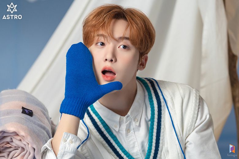 ASTRO's Yoon SanHa For Almost Blue Behind-the-Scene