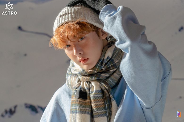 ASTRO's Yoon SanHa For Almost Blue Behind-the-Scene