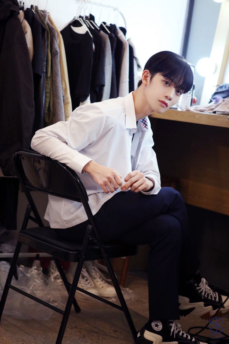 CIX Bae JinYoung, Drama Profile Shooting Of "User Not Found" Behind-the-Scene