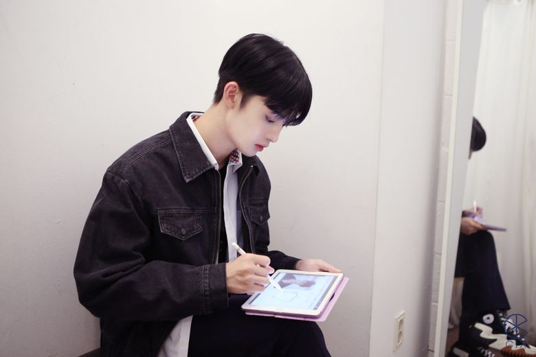 CIX Bae JinYoung, Drama Profile Shooting Of "User Not Found" Behind-the-Scene