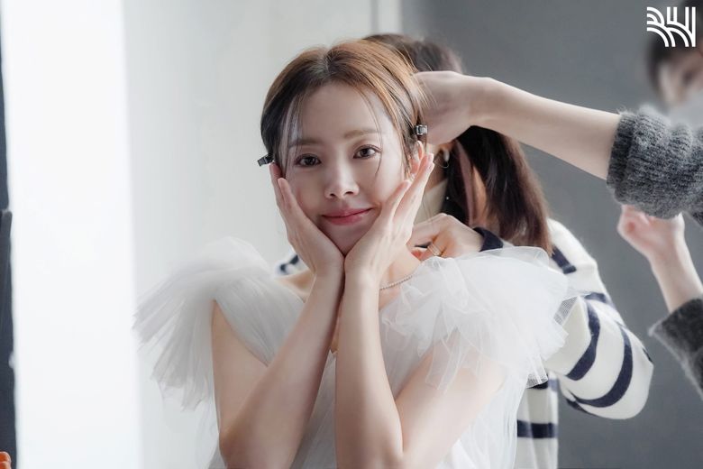 Han JiMin For 1st Look Korea Magazine Vol.231 Behind-the-Scene