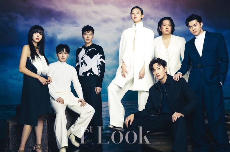 Actors Of "The Pirates : The Last Royal Treasure" For 1st Look Korea Magazine Vol.232