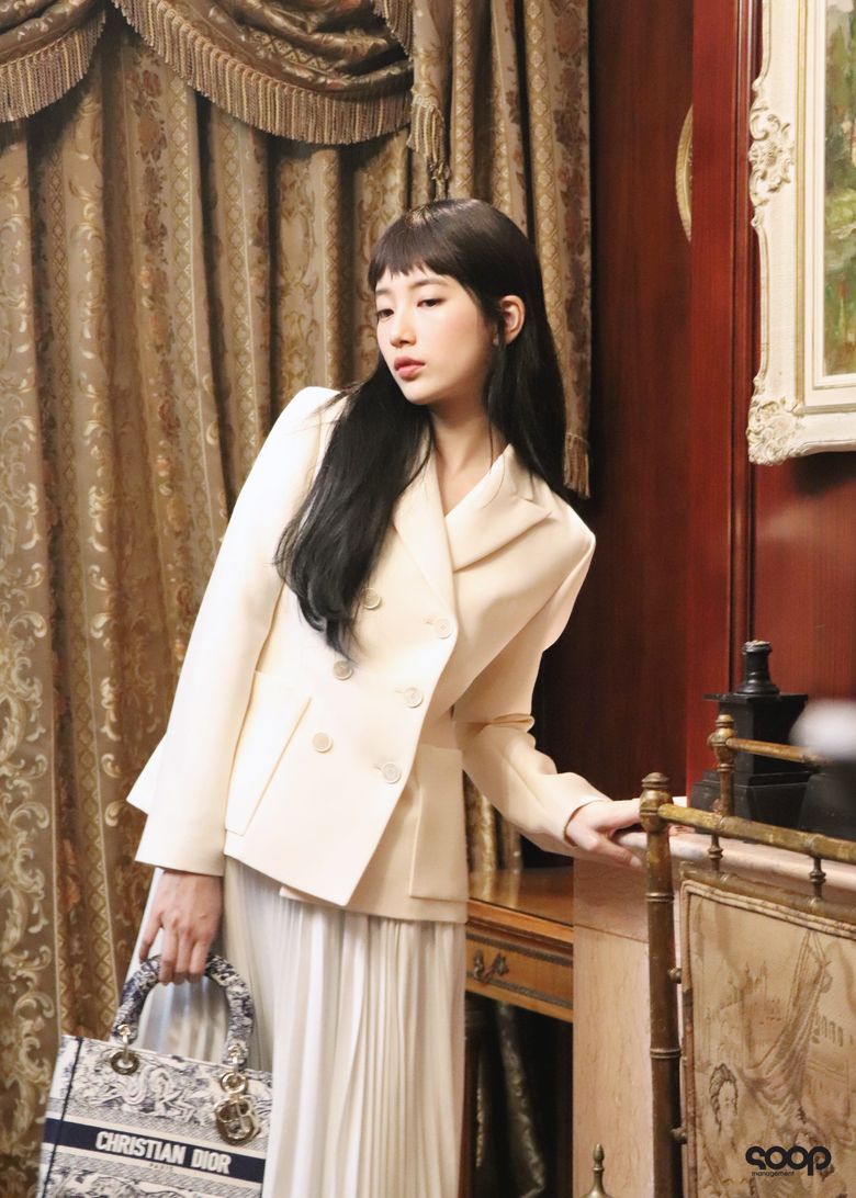 Suzy For VOGUE Korea Magazine 2022 Dior Collection Digital Photoshoot Behind-the-Scene