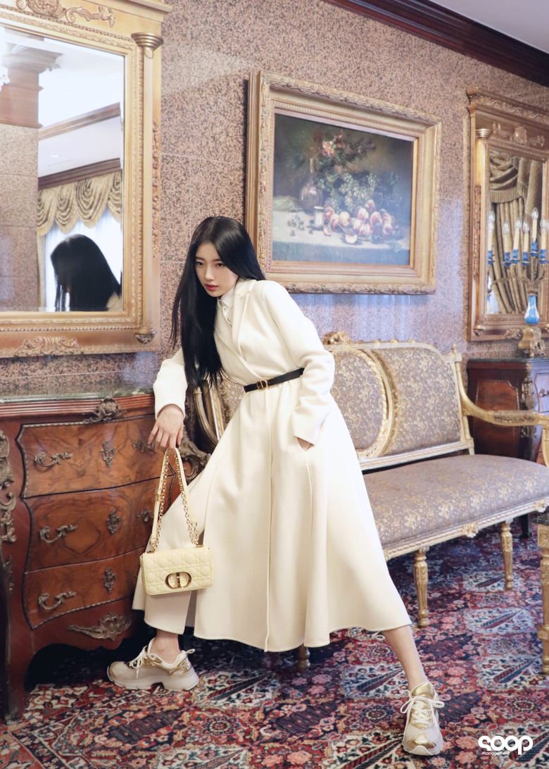 Suzy For VOGUE Korea Magazine 2022 Dior Collection Digital Photoshoot Behind-the-Scene