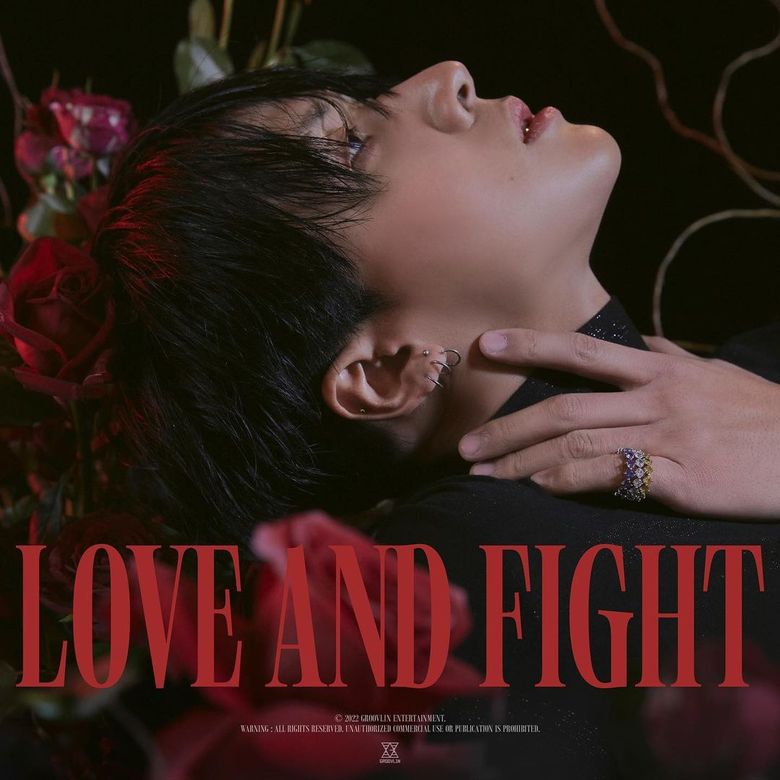 VIXX s Ravi Sets Guns And Roses Ablaze In Latest Album  LOVE FIGHT   - 31