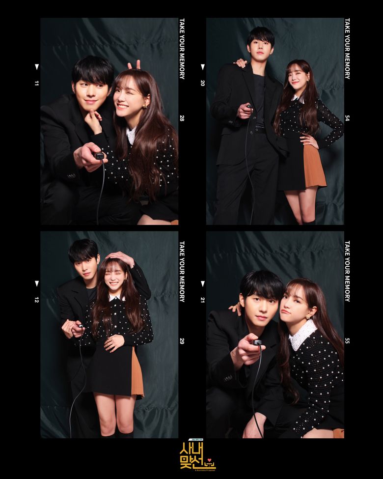 Actors of Drama "A Business Proposal" Photo Booth