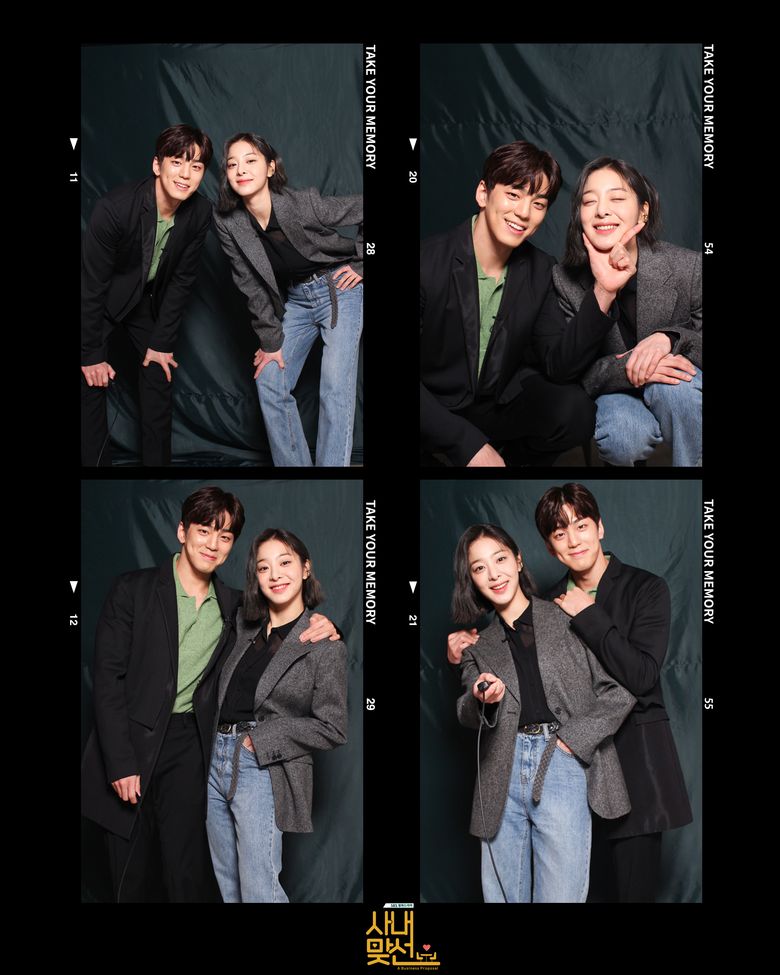 Actors of Drama "A Business Proposal" Photo Booth