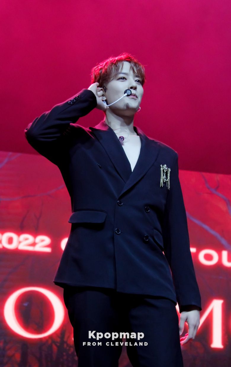 Exclusive Photos  ONEUS 2022  BLOOD MOON  Tour In Cleveland  - 62