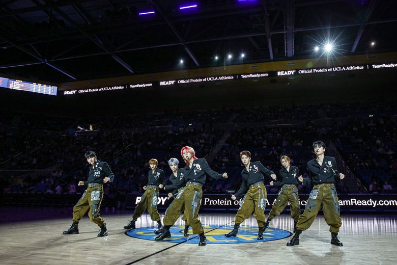 GHOST9 Perform NCAA Halftime Show Photos