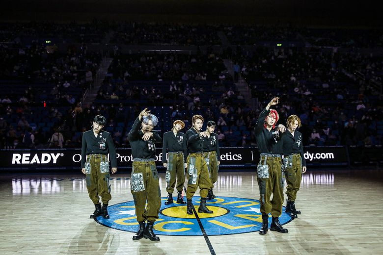 GHOST9 Perform NCAA Halftime Show Photos