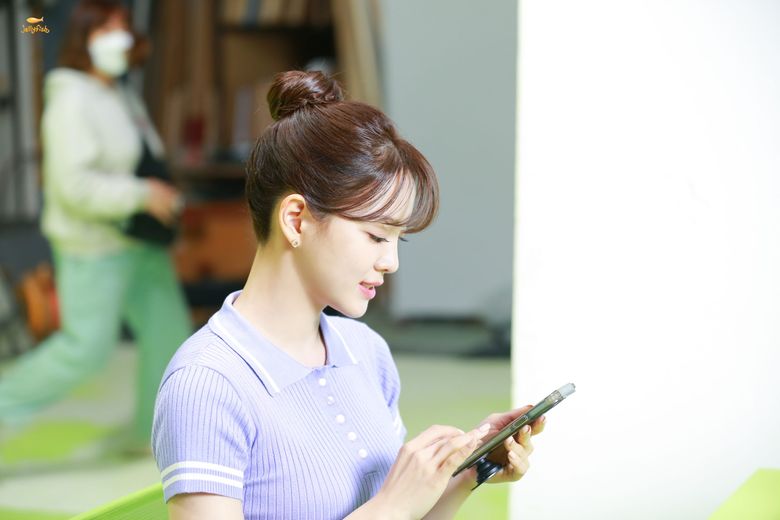 Kim SeJeong, Commercial Shooting Of 'O!GET!'