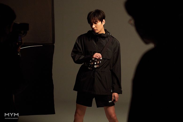 Lee MinHo, 'BOSS' Commercial Shooting Behind-the-Scene