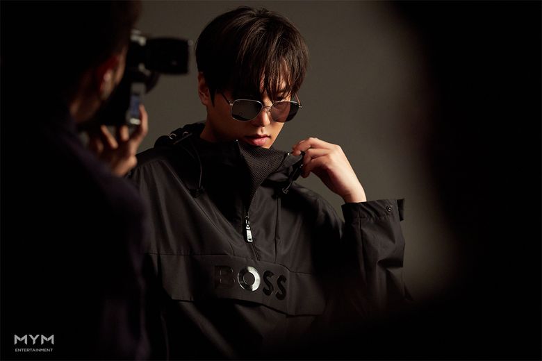 Lee MinHo, 'BOSS' Commercial Shooting Behind-the-Scene