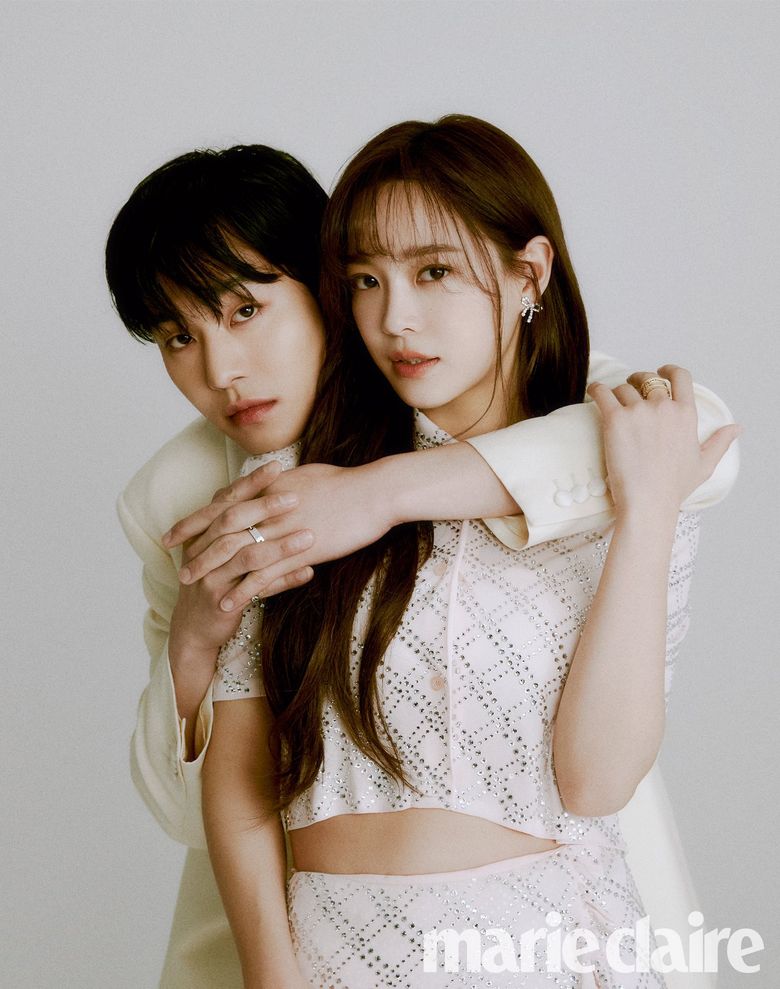 Ahn HyoSeop & Kim SeJeong For marie claire Korea Magazine March Issue