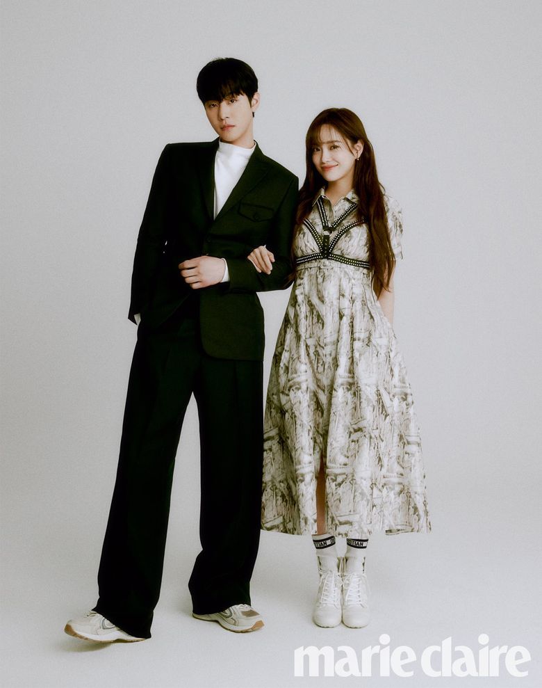 Ahn HyoSeop & Kim SeJeong For marie claire Korea Magazine March Issue