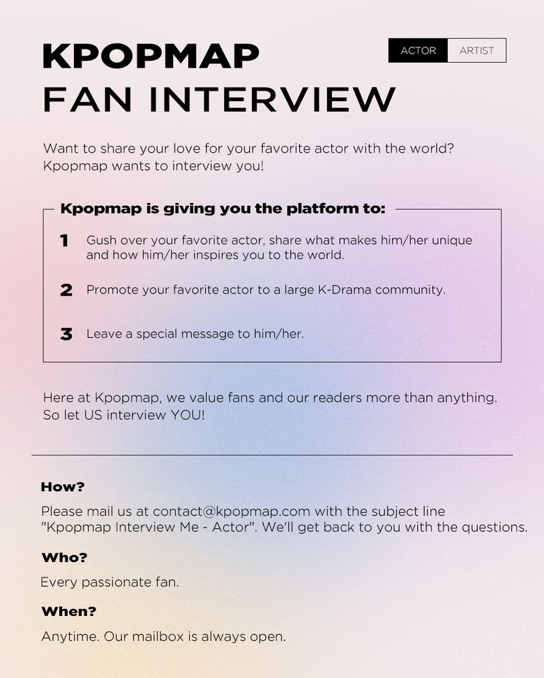 Kpopmap Fan Interview: An Indian Fan Talks About Her Favorite Actor Lee JongSuk & The Reasons Why She Loves Him