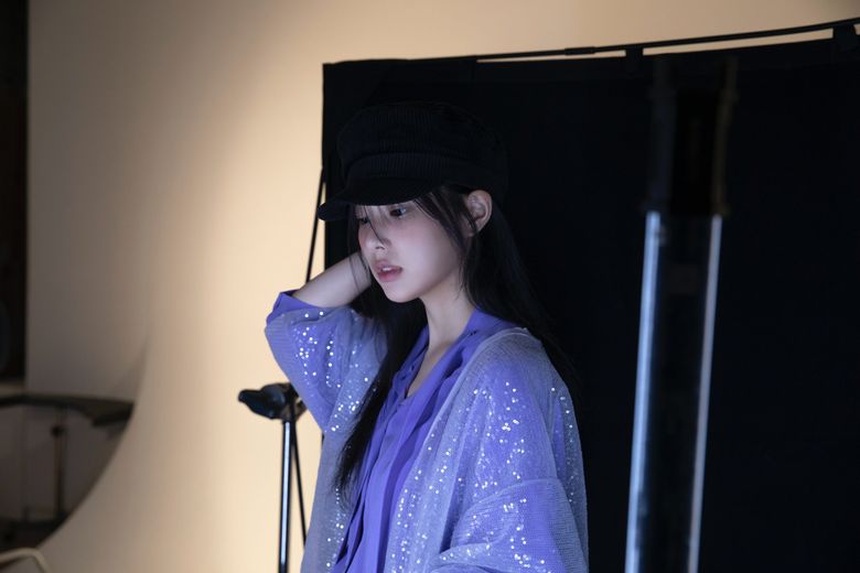 Kang HyeWon For GQ Korea Magazine February Issue Behind-the-Scene