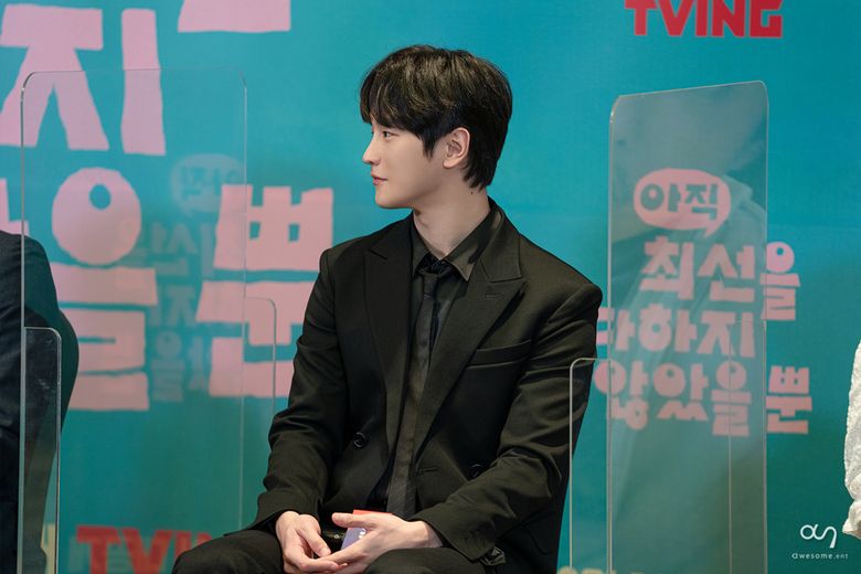 Kim DoWan, Drama “I Have Not Done My Best” Set & Press Conference Behind-the-Scene