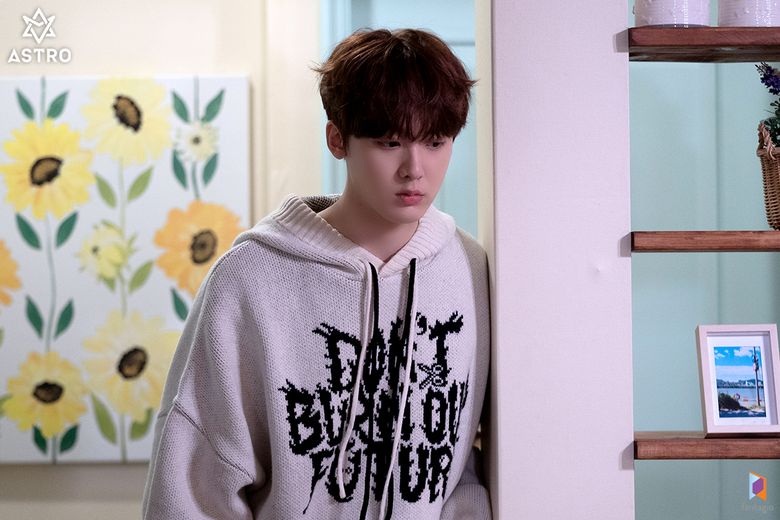 ASTRO's Yoon SanHa Drama "Crazy Love" Set Behind-the-Secen