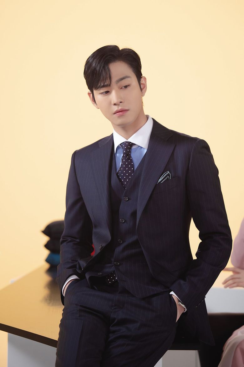 Ahn HyoSeop, Drama Poster Shooting Of "A Business Proposal" Behind-the-Scene