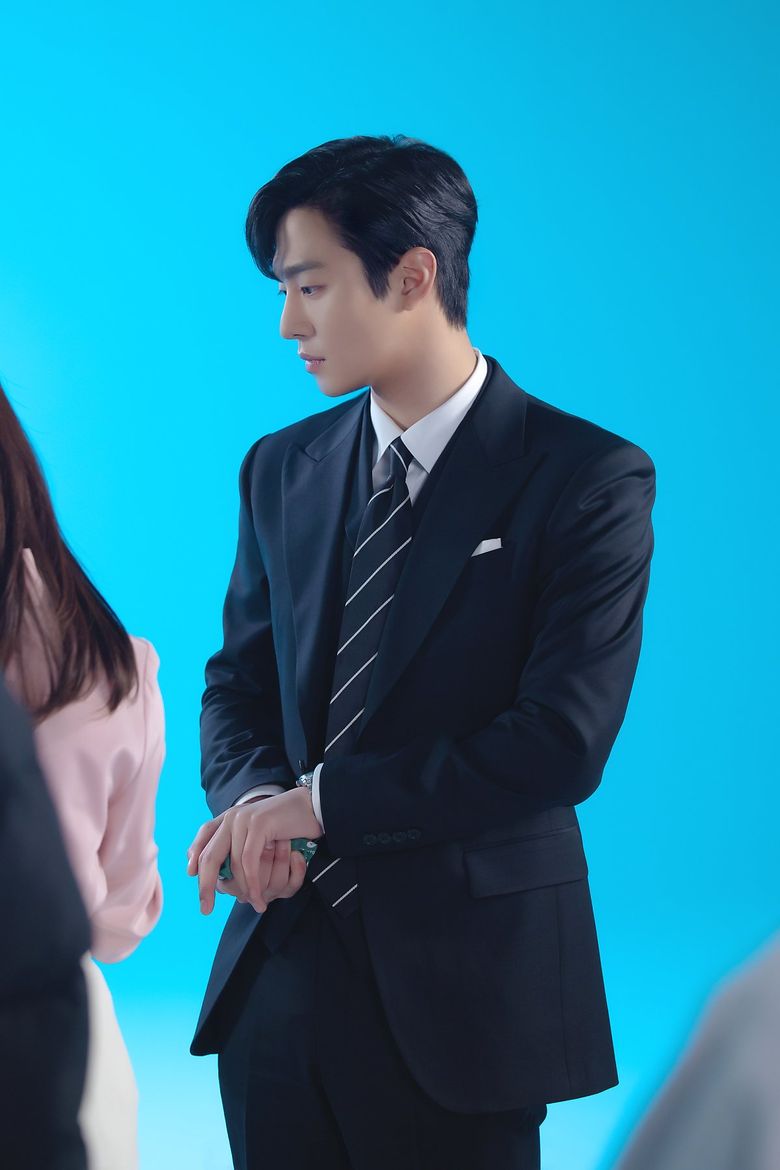 Ahn HyoSeop, Drama Poster Shooting Of "A Business Proposal" Behind-the-Scene