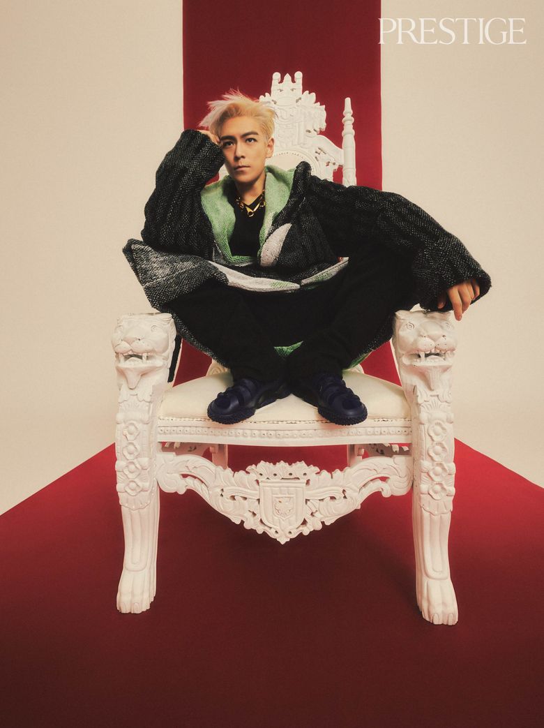 BIGBANG's T.O.P For PRESTIGE Hong Kong Magazine March Issue