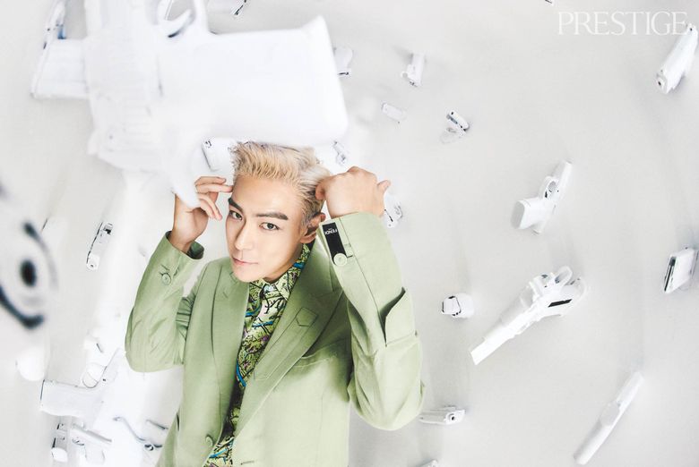 BIGBANG's T.O.P For PRESTIGE Hong Kong Magazine March Issue