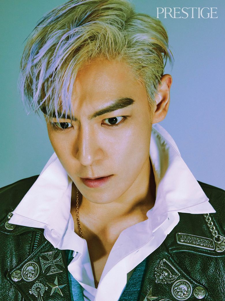 BIGBANG's T.O.P For PRESTIGE Hong Kong Magazine March Issue