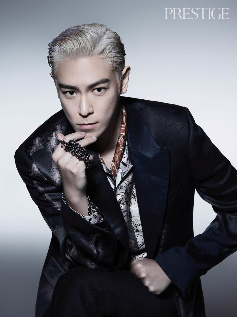 BIGBANG's T.O.P For PRESTIGE Hong Kong Magazine March Issue