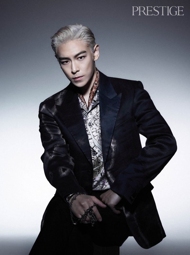 BIGBANG's T.O.P For PRESTIGE Hong Kong Magazine March Issue